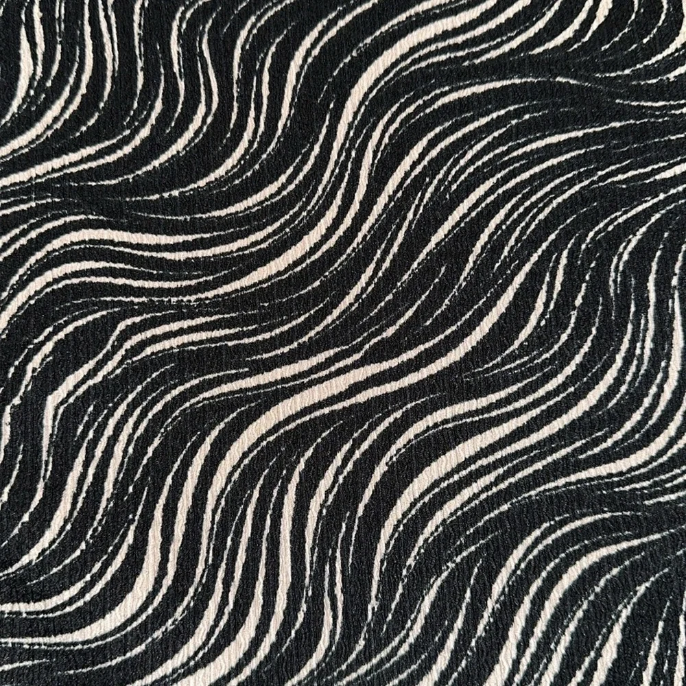 Topshop Crinkle Flared Pants in Zebra - Size 10 - Picture 5 of 10